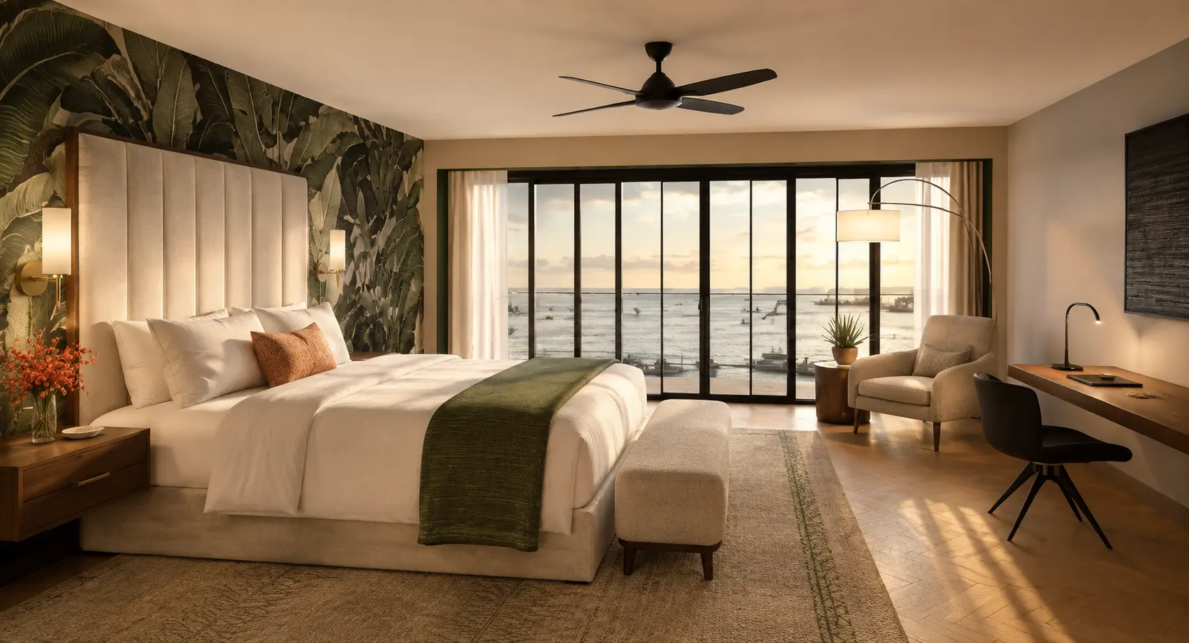 Belmont Hotel guest room design