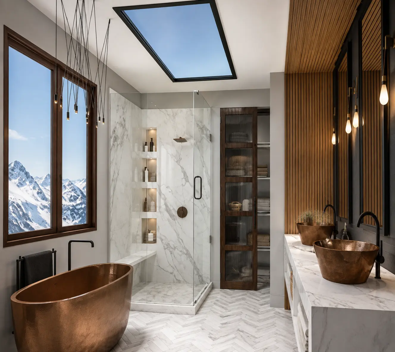 Zeller Residence bathroom design